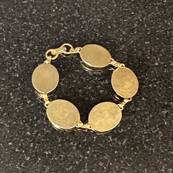 Vintage Unique Set Cheetah Animal Print Fur Bracelet & Brooch/Pin - Picture 3 of 4